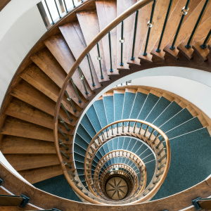 a blurred to sharp transition