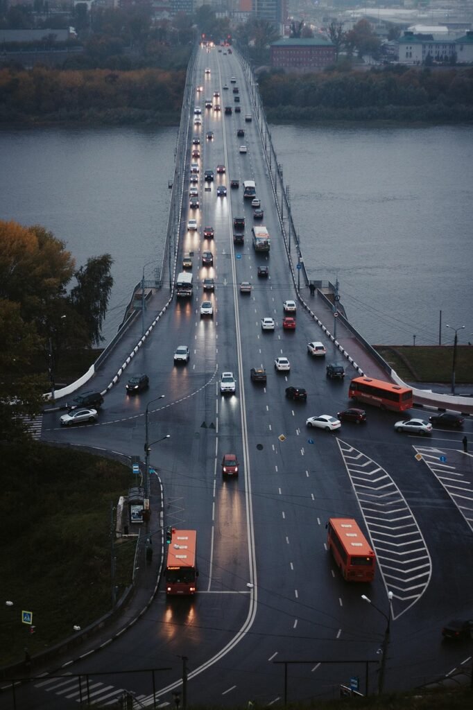 bridge, road, highway, traffic, river, street, city, urban, highway, highway, highway, highway, highway, traffic, traffic, traffic